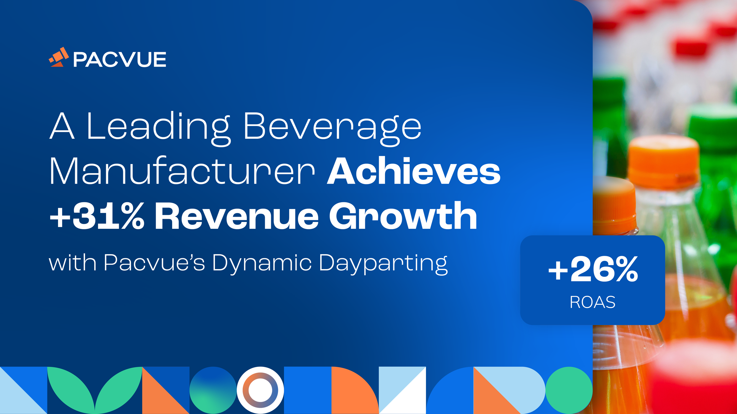 Leading Beverage Manufacturer Achieves +31% Revenue Growth with Pacvue's Dynamic Dayparting